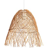 Iluzzia - Hängeleuchte Rattan Toraja Weiß - Textil Iluzzia - Hängeleuchte Rattan Toraja Weiß - Textil von ILUZZIA