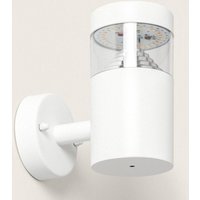 LED-Wandleuchte Außen 6W Edelstahl Inti White 4000K Neutralweiß von ILUZZIA