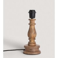 Ledkia - Lampenfuß für Tischlampe Holz Chess iluzzia Natürlich von LEDKIA