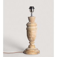 Ledkia - Lampenfuß für Tischleuchte Holz Hausa iluzzia Natürlich von LEDKIA