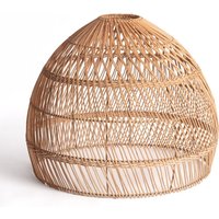 Lampenschirm für Hängeleuchte Rattan Yamil Ø550mm ILUZZIA Natürlich von ILUZZIA