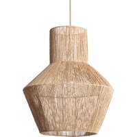 Pendelleuchte Naturfasern Newén Ø500 mm ILUZZIA Natürlich - Textil von ILUZZIA