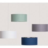 Iluzzia - Pendelleuchte Stoff Bello Reflejo Weiß von ILUZZIA