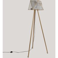Stehleuchte Metall und Glas Mattina Iluzzia Gold von ILUZZIA