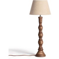 Tischlampe Holz Anand Iluzzia Hellbraun von ILUZZIA