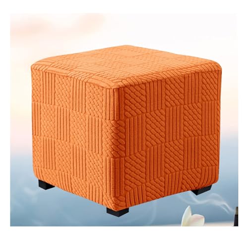 ILiemao Hocker überzug Stretch Quadratisch/Rechteckig 37x45/57x70/65x85 cm Ottomane Bezug Hockerbezug Bezug Hocker Fußhocker Sitzhocker Elastisch Husse Hockerabdeckung(@7,65-85 cm/26-34 in) von ILiemao
