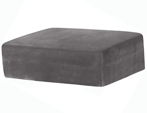 ILiemao Ottomane Schonbezug, Rechteckig Hocker Bezug Stretch, Hockerbezug, Hocker Husse für Fußhocker, Hocker Protector Waschbar Überzug Hockerabdeckung(V-05,140-190x75-95cm) von ILiemao