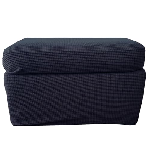 ILiemao Ottomane Schonbezug Rechteckig Hocker Bezug Hockerbezug Quadratisch 60x60 50x50 55x55 Hocker Husse Fußhocker Bezug Abdeckung Hocker Protector Hockerabdeckung(G10,55-65x55-65x40-50) von ILiemao