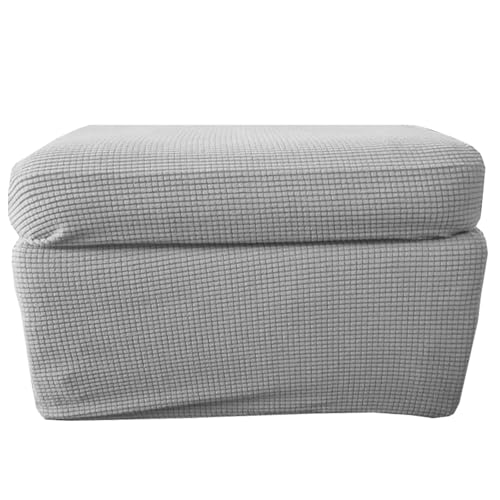 ILiemao Ottomane Schonbezug Rechteckig Hocker Bezug Hockerbezug Quadratisch 60x60 50x50 55x55 Hocker Husse Fußhocker Bezug Abdeckung Hocker Protector Hockerabdeckung(G6,48-78x38-58x30-50) von ILiemao