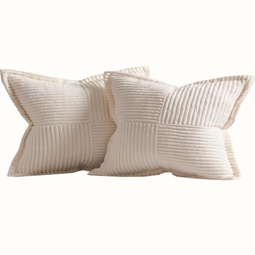 Kissen Bezug 60x80 Kissenhülle 50x50 Kopfkissenbezug 40x60 Couch Kissenbezug 65x65 40x40 Sofa Kissenbezüge 30x50 Dekokissen Bezug，Pillowcase 50x70 Pillow Cover 45x45 Sofakissen(S18,60x80cm set 2) von ILiemao