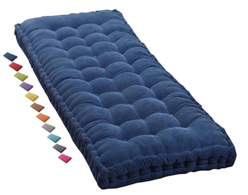 Sitzkissen Bank 150x40 100x40 80x40 160x40 120x40 200x40 Bankkissen, Gartenbank Kissen Bankauflage, Stuhlkissen 40x40 45x45 50x50, Sitzauflage Sitzpolster Bank für Innen outdoor, Fenster(Denim Blue 1N Sitzkissen Bank 150x40 100x40 80x40 160x40 120x40 200x40 Bankkissen, Gartenbank Kissen Bankauflage, Stuhlkissen 40x40 45x45 50x50, Sitzauflage Sitzpolster Bank für Innen outdoor, Fenster(Denim Blue 1N von ILiemao