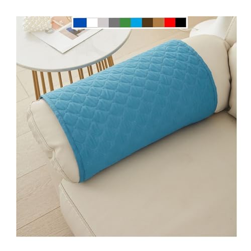 Sofa Armlehnenbezüge，Couch Kopfstützenbezug，Armlehnenschoner，für Armkappen Schonbezüge Sessel Relaxsessel Sofa Armbezug Kopfstützenschutz Sitzbezug Wasserfest Rutschfeste Mit Taschen Modern ( Color : von ILiemao