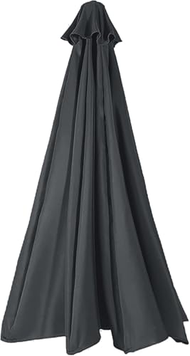 Sonnenschirm Ersatzbezug 3.0/4/3.5/2.8/2.7/2.5m 8/6 Streben Gartenschirm Ersatz Abdeckung, Marktschirm Ersatz-Baldachin Regenschirm Ersatz-bezug Sonnenschirmbezug für Terrassenschirm(Dunkelgrau,8 Ribs Sonnenschirm Ersatzbezug 3.0/4/3.5/2.8/2.7/2.5m 8/6 Streben Gartenschirm Ersatz Abdeckung, Marktschirm Ersatz-Baldachin Regenschirm Ersatz-bezug Sonnenschirmbezug für Terrassenschirm(Dunkelgrau,8 Ribs von ILiemao