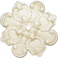 Deckenmedaillon Mit 45 cm Durchmesser Für Kronleuchter Oder Ventilator von ILite4U