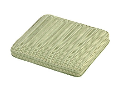 Im Leisure Materialien Cotswold Stripe Large Carver Kissen – Grün von IM LEISURE