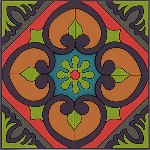 Images d'Orient COA-994116 Sejjadeh Boho untersetzer, Kunststoff von IMAGES D'ORIENT