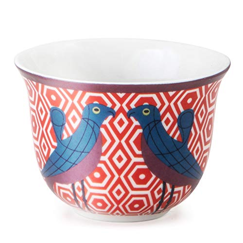Images d'Orient POR-600066 Birds of Paradise, 6 Tassen von IMAGES D'ORIENT