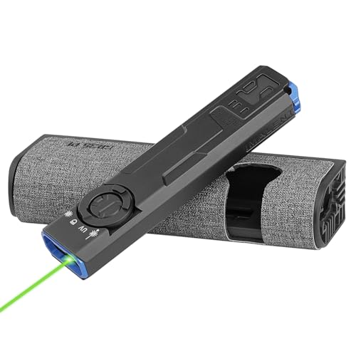 IMALENT GR35 wiederaufladbare Taschenlampe 2800 Lumen, 4-in-1-Modus mit einschließ grünem Licht, 426 Meter Reichweite, Typ-C-Schnelllade, leichte und kompakte taktische Taschenlampe (mit Ladebox) von IMALENT