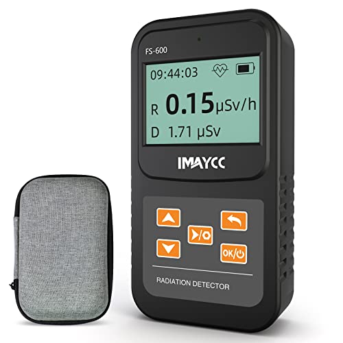 IMAYCC Geigerzähler，Digitaler Strahlungsdetektor mit Echtzeitanzeige，Kann in Privathaushalten, Unternehmen, in Innenräumen und im Freien verwendet werden von IMAYCC