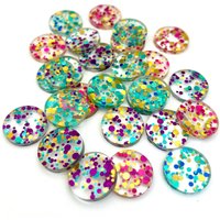 606. Glitzer Acryl Konfetti 20 Mm | Nachhaltig & Wiederverwendbar Streudeko Für Geburtstag , Einschulung Babyparty Hochzeit Taufe von IMCLaserdesign