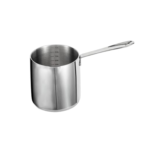 IMEEA 900ml Kaffeekanne Schwerlast 18/10 Edelstahl Türkische Kaffeekanne und Butter Schmelzen Topf mit dem Schnabel IMEEA 900ml Kaffeekanne Schwerlast 18/10 Edelstahl Türkische Kaffeekanne und Butter Schmelzen Topf mit dem Schnabel von IMEEA