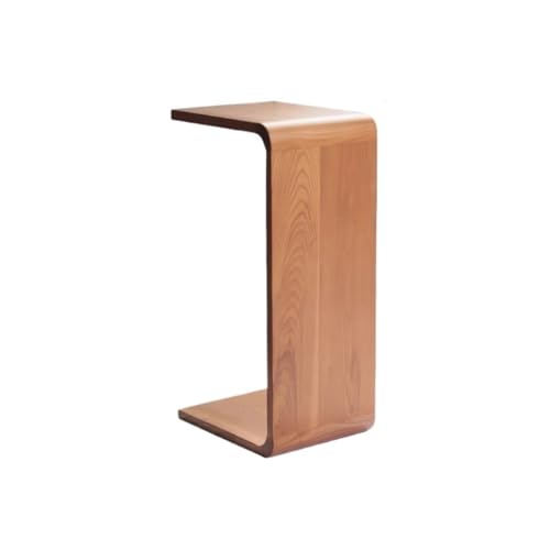 Hauptdekoration C-förmiges Wohnzimmer, Einfacher Beistelltisch Aus Massivholz, Beistelltisch Für Sofa, Kleiner Couchtisch, Ecktisch, Beweglich, Kleine Wohnung, Schlafzimmer Couchtische Für De Woo von IMEITE
