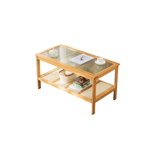 Hauptdekoration Quadratischer Kleiner Teetisch, Moderner Glas Teetisch Für Im Wohnzimmer, Mobile Kleine Teetisch Couchtische Für Wohnzimmer von IMEITE