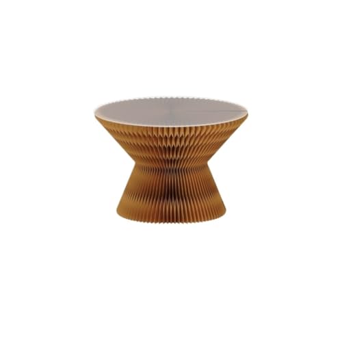 IMEITE House Decor Kleiner Couchtisch, kreativer Glas-Beistelltisch, klappbarer Erkerfenstertisch, Wohnzimmer, Verhandlungstisch, Couchtische für Wohnzimmer (B) von IMEITE
