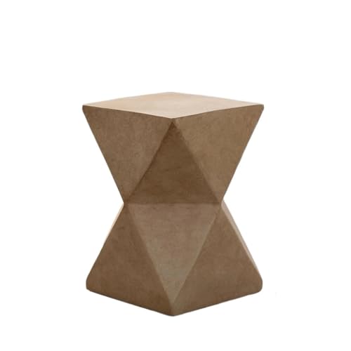 IMEITE House Decor Quadratischer Beistelltisch, kreativ, kleiner Couchtisch, Heimunterkunft, Wohnzimmer, Ecktisch, nordischer Couchtisch für Wohnzimmer (A) von IMEITE