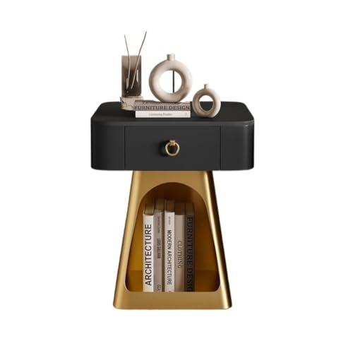 IMEITE Nachttisch, klein, quadratisch, modern und einfach, für Schlafzimmer, Nachttisch, Sofa, kleiner Beistelltisch, Wohnzimmertische (05) von IMEITE