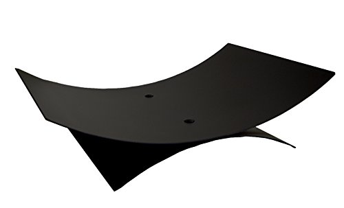 ImEx EL Zorro 10154 Holz Rack, oval, 56 x 40 x 14 cm, schwarz von IMEX EL ZORRO