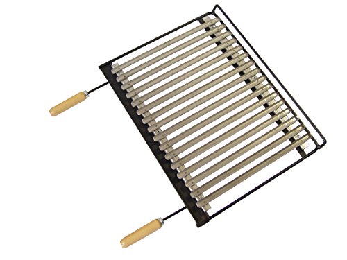 ImEx EL Zorro 71663 Edelstahl Grill – 58 x 40 cm – schwarz von EL ZORRO