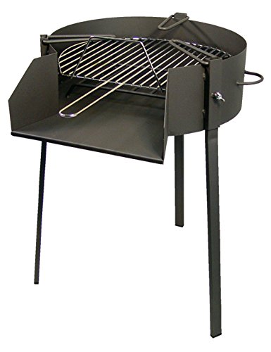 Imex El Zorro 71580 Grill rund mit Paellaständer Ø 40 x 75 cm schwarz von EL ZORRO