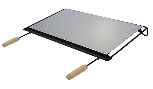 Imex El Zorro Grillplatte, Edelstahl, 68 x 41 cm, grau, 71635 von IMEX EL ZORRO