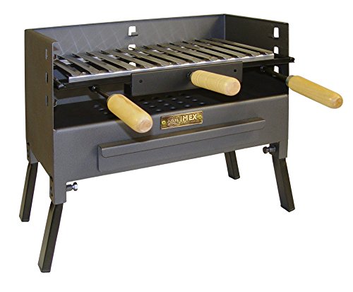 Imex El Zorro Grill mit Grill, Schwarz, 43,5 x 24,5 x 39,5 cm, 71422.0 von IMEX EL ZORRO