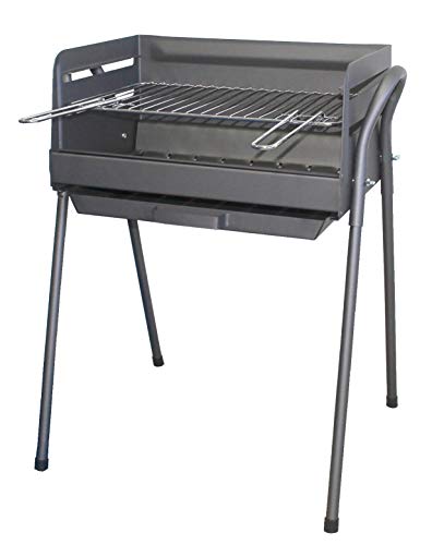 Imex El Zorro Grill mit verzinktem Grill, Schwarz, 49 x 48 x 73 cm, 71762 von IMEX EL ZORRO