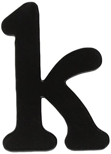IMEX EL ZORRO 13311 Buchstabe k (100 x 3 mm), Schwarz, Talla única von EL ZORRO