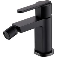 IMEX Bidet-Einhandmischer aus robustem Messing in mattem Schwarz keramische Drehkartusche Ø28 mm inklusive 2 flexible Schläuche 3-8 – Modell BDR001-2 IMEX Bidet-Einhandmischer aus robustem Messing in mattem Schwarz keramische Drehkartusche Ø28 mm inklusive 2 flexible Schläuche 3-8 – Modell BDR001-2 von IMEX