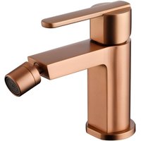 IMEX Bidet-Einhebelmischer aus Messing gebürstetes Rosegold Keramikkartusche Ø28 mm inklusive 2 flexiblen Anschlüssen 3-8 – Modell BDR001-2 IMEX Bidet-Einhebelmischer aus Messing gebürstetes Rosegold Keramikkartusche Ø28 mm inklusive 2 flexiblen Anschlüssen 3-8 – Modell BDR001-2 von IMEX