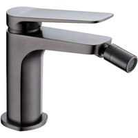IMEX Bidet-Einhebelmischer aus Messing mit Black Gun Metal Oberfläche keramische Ø26 mm TOP Kartusche inkl 2 flexibler 3-8 Schlauchanschlüsse – IMEX Bidet-Einhebelmischer aus Messing mit Black Gun Metal Oberfläche keramische Ø26 mm TOP Kartusche inkl 2 flexibler 3-8 Schlauchanschlüsse – von IMEX