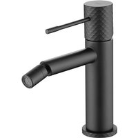 IMEX Bidetarmatur aus Messing mit mattschwarzer Oberfläche Keramikpatrone Ø26 mm und 2 flexiblen Anschlüssen 3-8 – Modell Genova IMEX Bidetarmatur aus Messing mit mattschwarzer Oberfläche Keramikpatrone Ø26 mm und 2 flexiblen Anschlüssen 3-8 – Modell Genova von IMEX