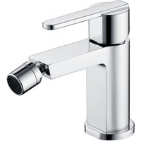 IMEX Bidetmischer aus verchromtem Messing mit Ø28 mm Keramikkartusche und 2 flexiblen 3-8 Anschlüssen für schnelle Montage – Modell BDR001-2 IMEX Bidetmischer aus verchromtem Messing mit Ø28 mm Keramikkartusche und 2 flexiblen 3-8 Anschlüssen für schnelle Montage – Modell BDR001-2 von IMEX