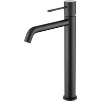 IMEX Miscelatore lavabo alto in ottone e zama con finitura nero opaco cartuccia ceramica Ø26 mm set 2 flessibili 3-8 design moderno – Modell IMEX Miscelatore lavabo alto in ottone e zama con finitura nero opaco cartuccia ceramica Ø26 mm set 2 flessibili 3-8 design moderno – Modell von IMEX