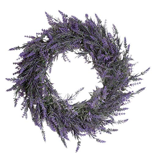 Als blumenschmuck verkauft. Lavendel Hängen Kranz Garland for Front Tür Party Hochzeit Dekoration(B) von IMGASDCSD