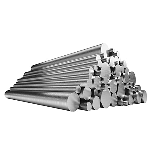 Arbeitsstäbe aus edelstahl, schwermetall, metall, Massiver Rundstab, 4-teiliger Edelstahlstab, Rundstahl, 50 cm lang, Durchmesser 4/5/6/7 mm/4 mm(5Mm) von IMGASDCSD