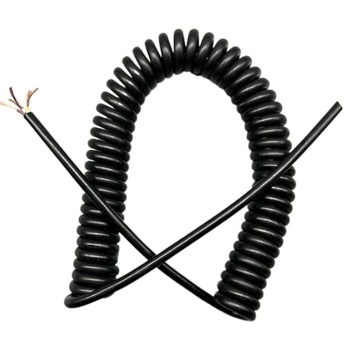 Den kabeln. Federdraht, 5-adrig, 0,5 mm², Kupfer, einziehbares Kabel, 2,5–7,5 m gerade, 1,25–3,75 m dehnbar(Stretch 3.75 meter) von IMGASDCSD