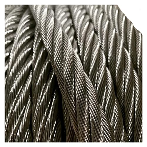 Die winde, das seil, 304 Edelstahl 7x7 Konstruktionsdrahtseil 3mm Silber Mehrere Größen(400M/1312ft) von IMGASDCSD