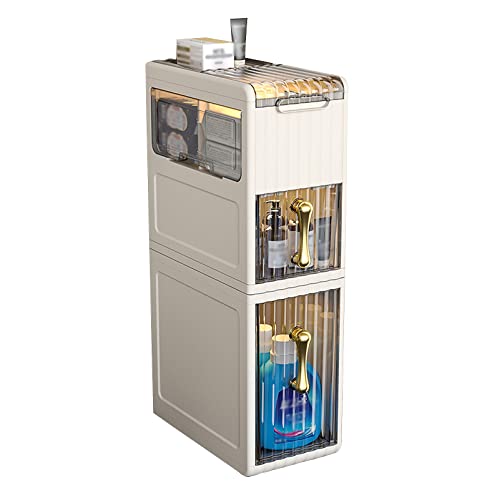 Eine badezimmerschrank. Badezimmer-Aufbewahrungsschrank mit Toilettenpapierhalter, Tissue-Aufbewahrungsturm, weiß, mehrere Ebenen(3 Tier) von IMGASDCSD