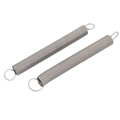 Es erreicht das mit hitzebeulen, es erreicht das r N/A 2 Stück Zugfeder, Edelstahl-Zugfeder mit Haken, Außendurchmesser 10 mm, 12 mm, Drahtdurchmesser 1,2 mm, Länge 30 mm bis 100 mm(1.2x10x80 2pcs) von IMGASDCSD