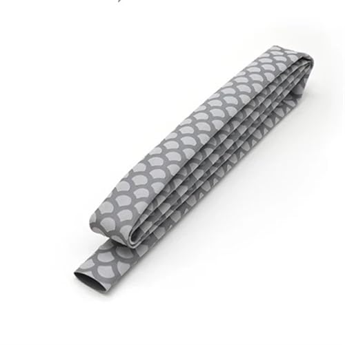 Plastikröhre. Angelrute Schrumpffolie Wärmerohr Fahrrad Schläger Griffabdeckung Multicolor Mehrere Größen(Grey,30MM-1M X 1PCS) von IMGASDCSD